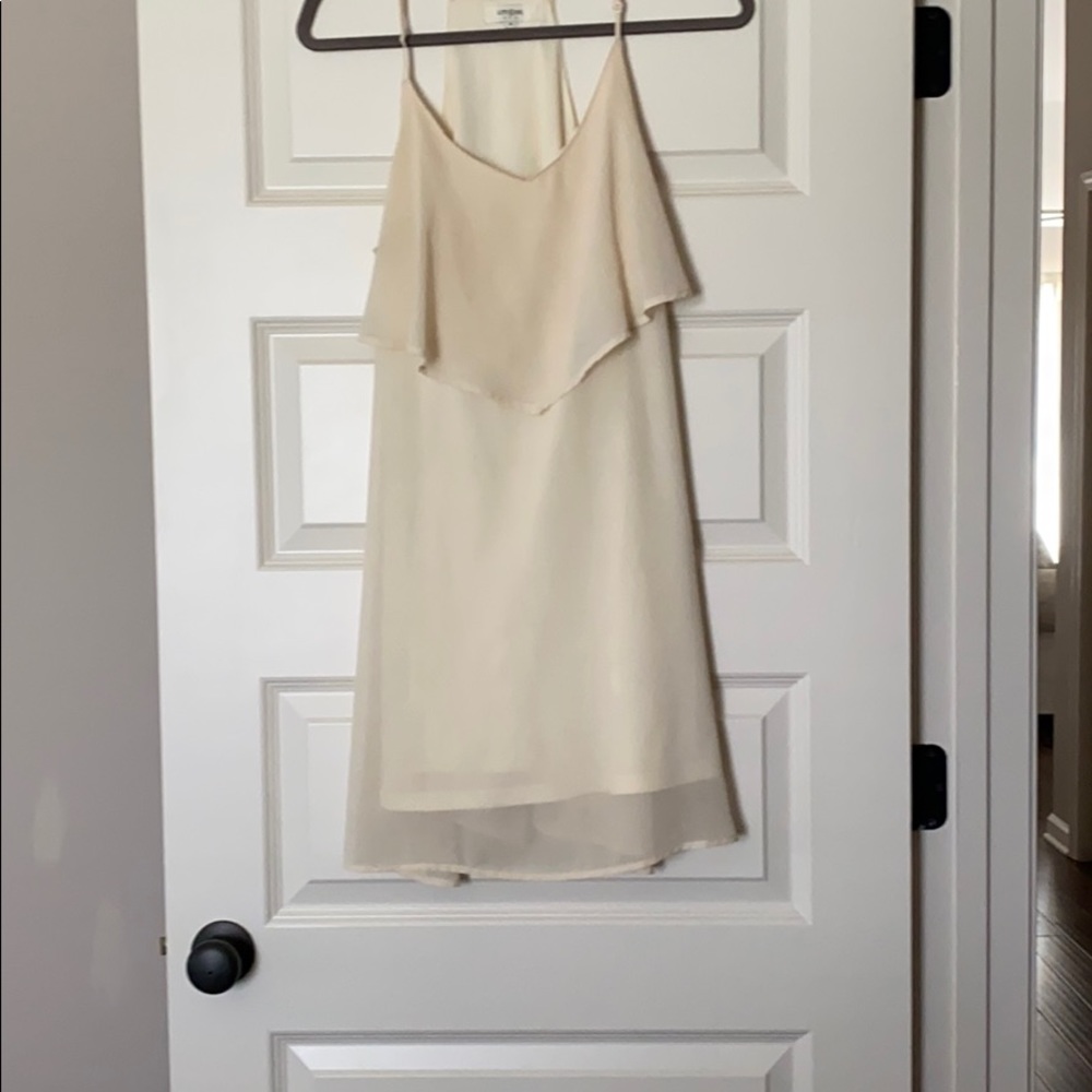 Cream dress
